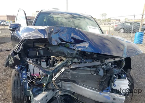 2025 Toyota Grand Highlander Hybrid Platinum Max из США, поврежденный, VIN 5TDADAB57SS012055